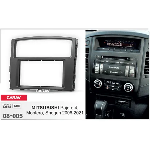 Carav-Parts 2-Din Radiosovite Mitsubishi Paje