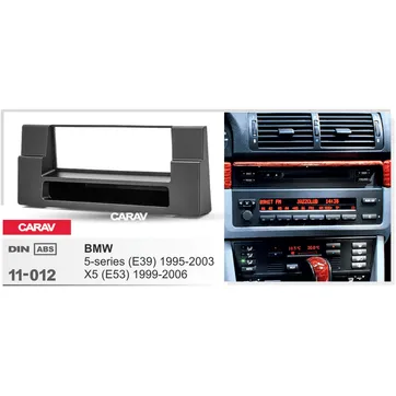 Carav-Parts 1-Din Radiosovite BMW 5 E39
