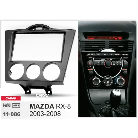 Carav-Parts 2-Din Radiosovite Mazda RX-8