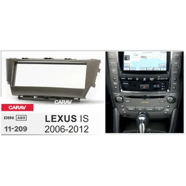 Carav-Parts 2-Din levy Lexus IS 2005-2013