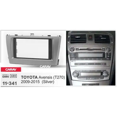 Carav-Parts 2-Din Radiolevy Toyota Avensis 09