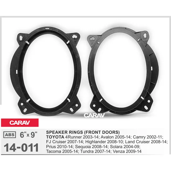 Carav-Parts kaiutinrengas Toyota 6x9