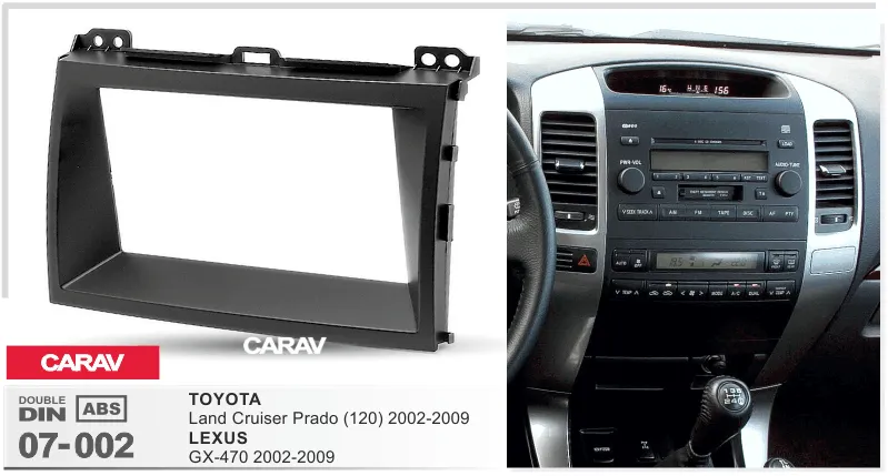 Carav-Parts 2-Din Levy Toyota Landcruiser 120