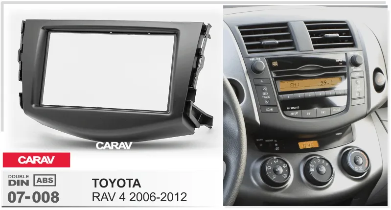 Carav-Parts 2-Din Levy Toyota Rav4 2006-2012