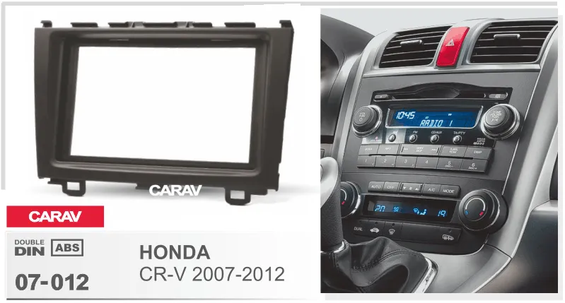 Carav-Parts 2-Din Levy Honda CRV 2007-2012