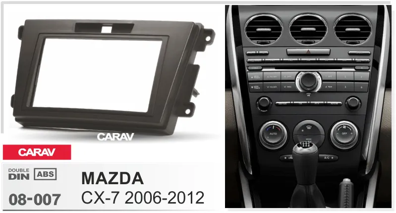 Carav-Parts 2-Din Radiosovite Mazda CX-7