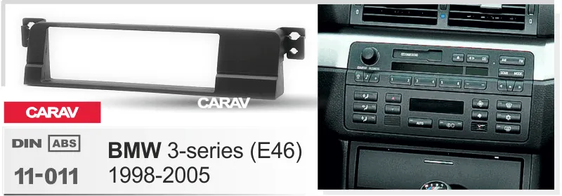Carav-Parts 1-Din BMW E46 1998-2005