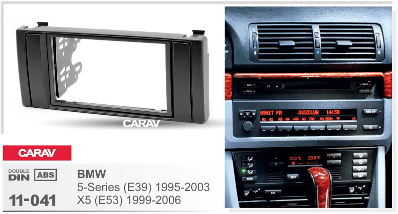 Carav-Parts 2-Din Radiosovite BMW 5/X5