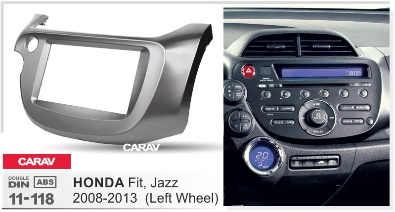 Carav-Parts 2-Din Radiosovite Honda Jazz