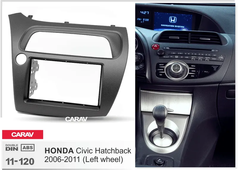 Carav-Parts 2-Din Radiosovite Honda Civic Hb