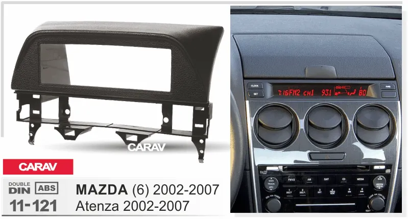 Carav-Parts 1-Din Mazda 6 2002-2007