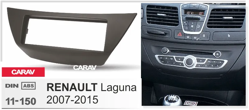 Carav-Parts 1-Din Radiosovite Renault Laguna