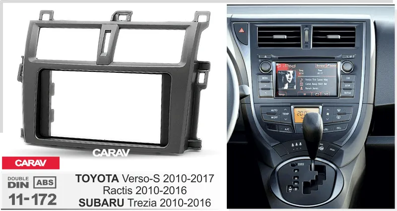 Carav-Parts 2-Din Radiosovite Toyota Verso-S