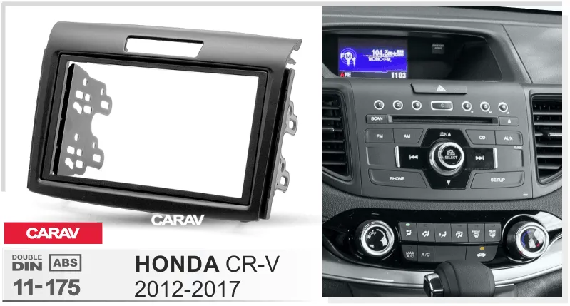 Carav-Parts 2-Din levy Honda CR-V 2012-2017