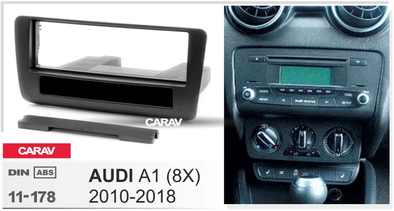 Carav-Parts 1-Din Audi A1 2010-2018