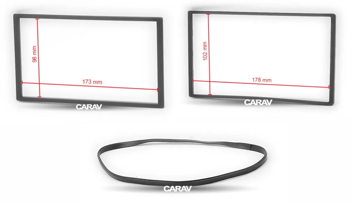 Carav-Parts 2-Din Radiosovite Honda Jazz 2002