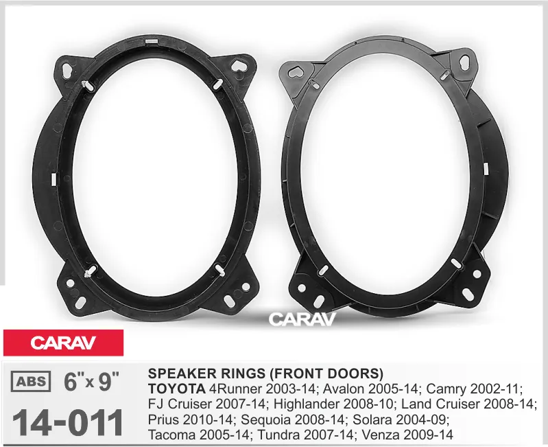 Carav-Parts kaiutinrengas Toyota 6x9