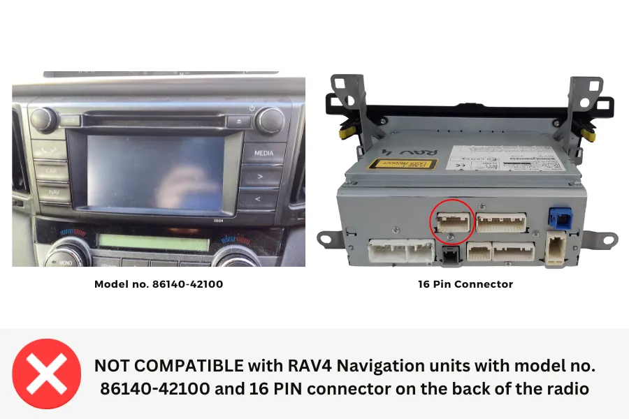 IncarTec Kamerasovite Toyota 24 pin