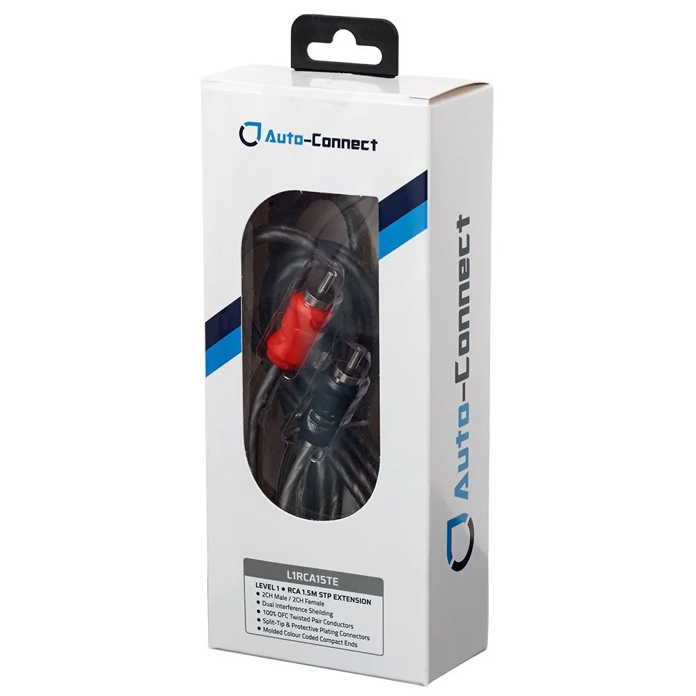 Auto-Connect L1 RCA 1,5 m jatko