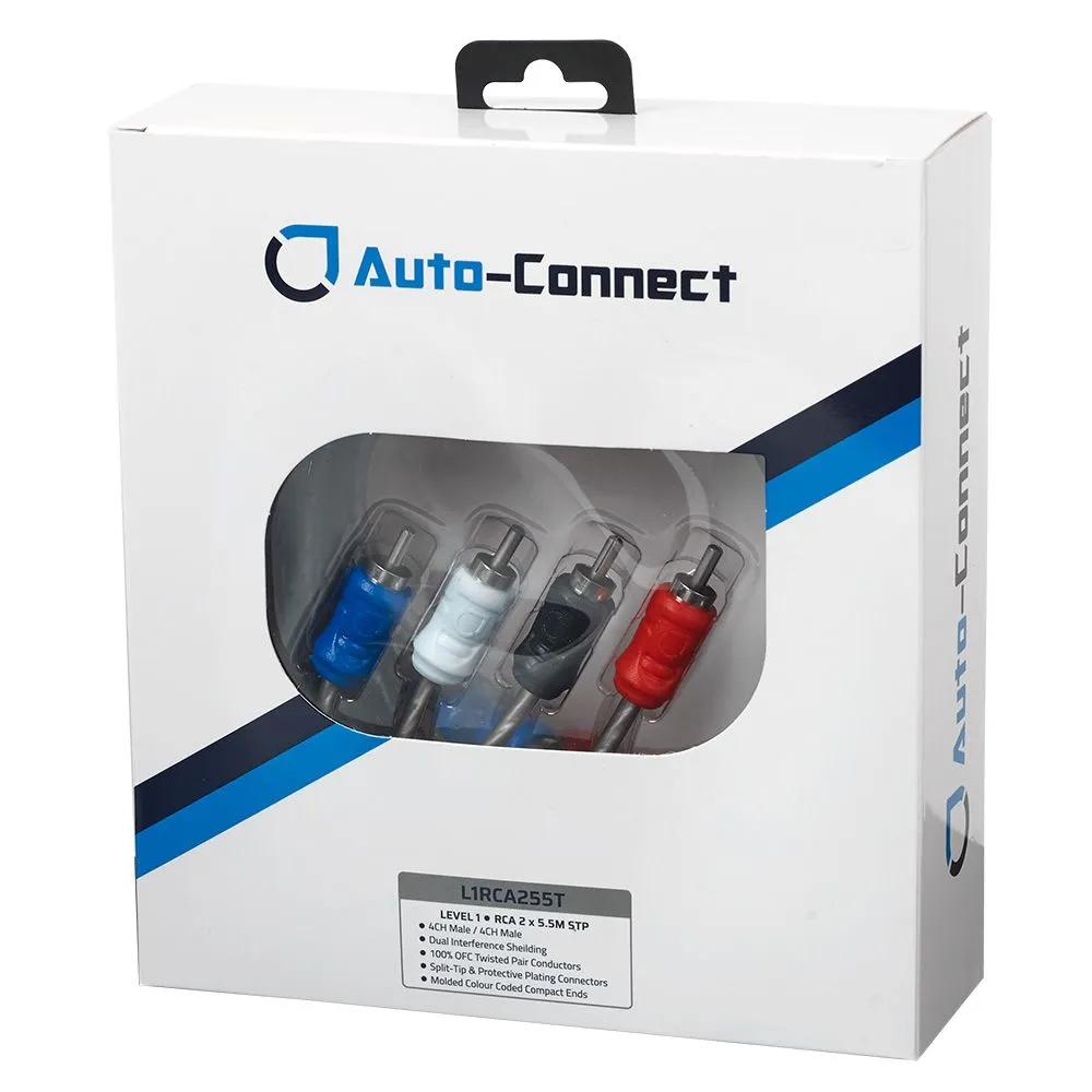 Auto-Connect L1 RCA 5,5 m 4CH