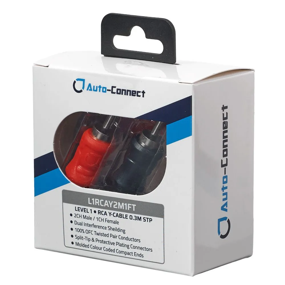 Auto-Connect L1 RCA Y-Haara2 M 1F