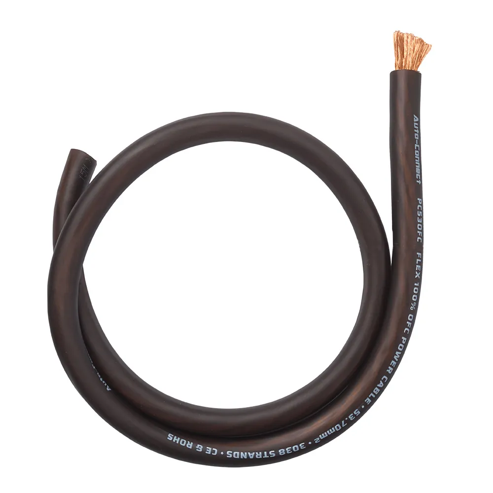 Auto-Connect 53mm² Virtakaapeli (MUSTA) 20m