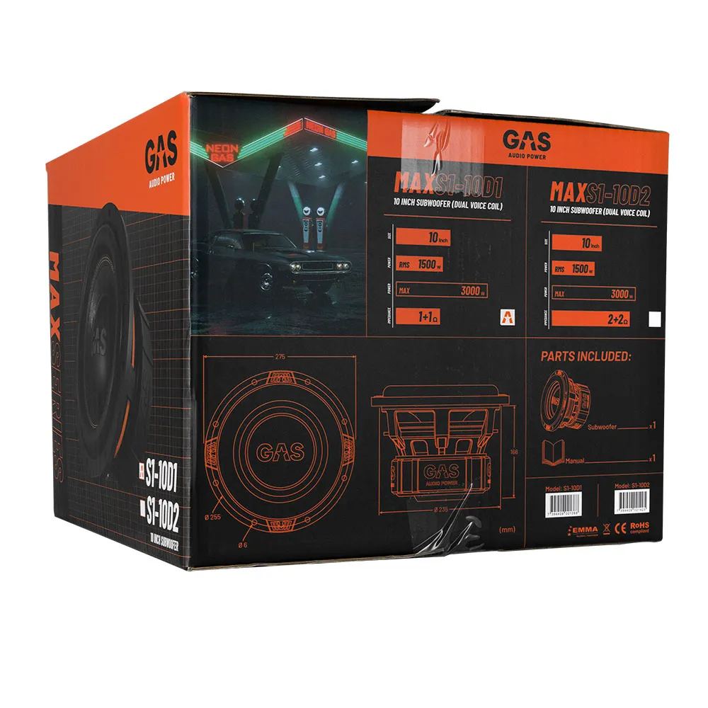 GAS MAX S1-10D2