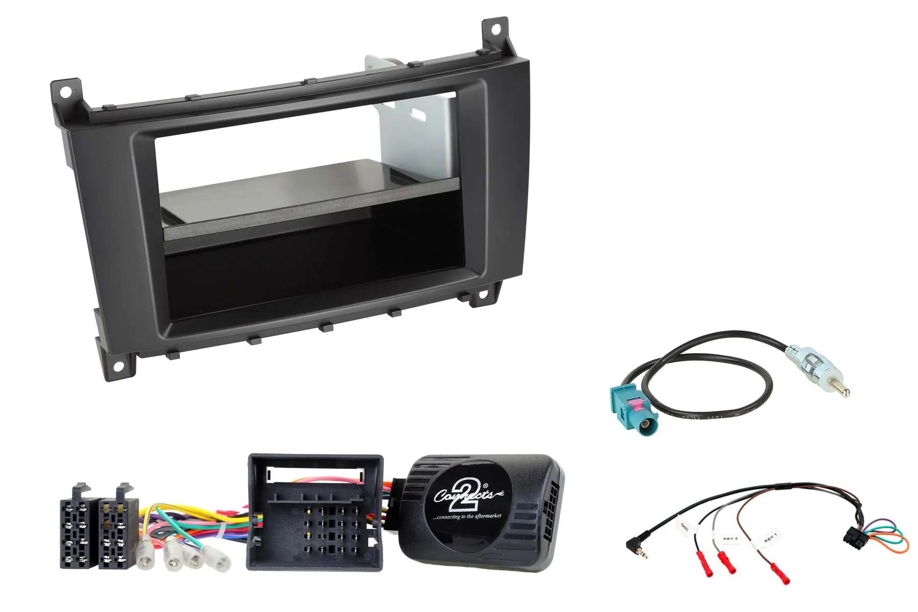 1-2din HALO Kitti MB C W203 2004-2007