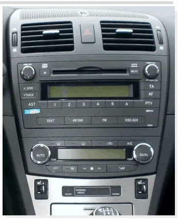 2-Din Kitti Toyota Avensis T270 2009-2015