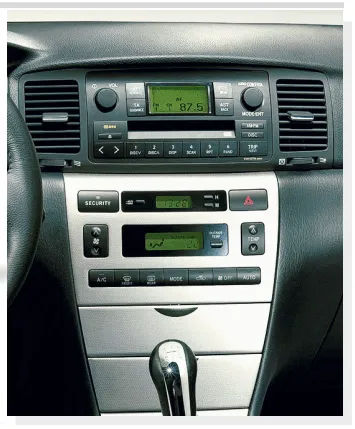 2-Din Kitti Toyota Corolla E120 2002-2007