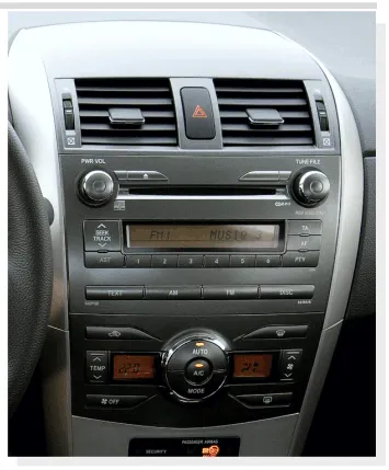 2-Din Kitti Toyota Corolla E150 2007-2013