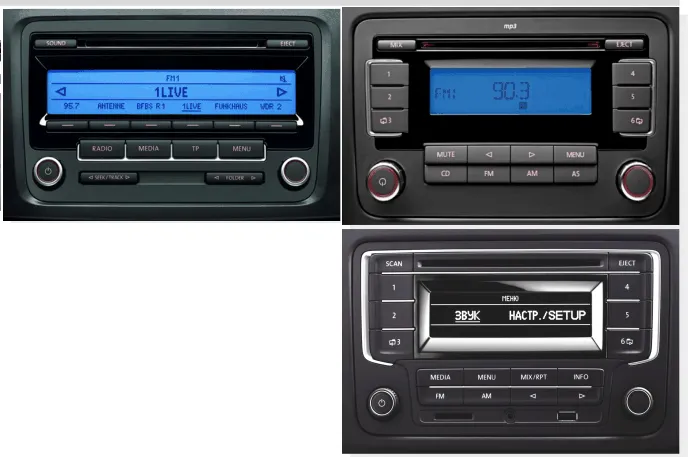 1-2din HALO VW Multikit INFOA. APF-X303VW