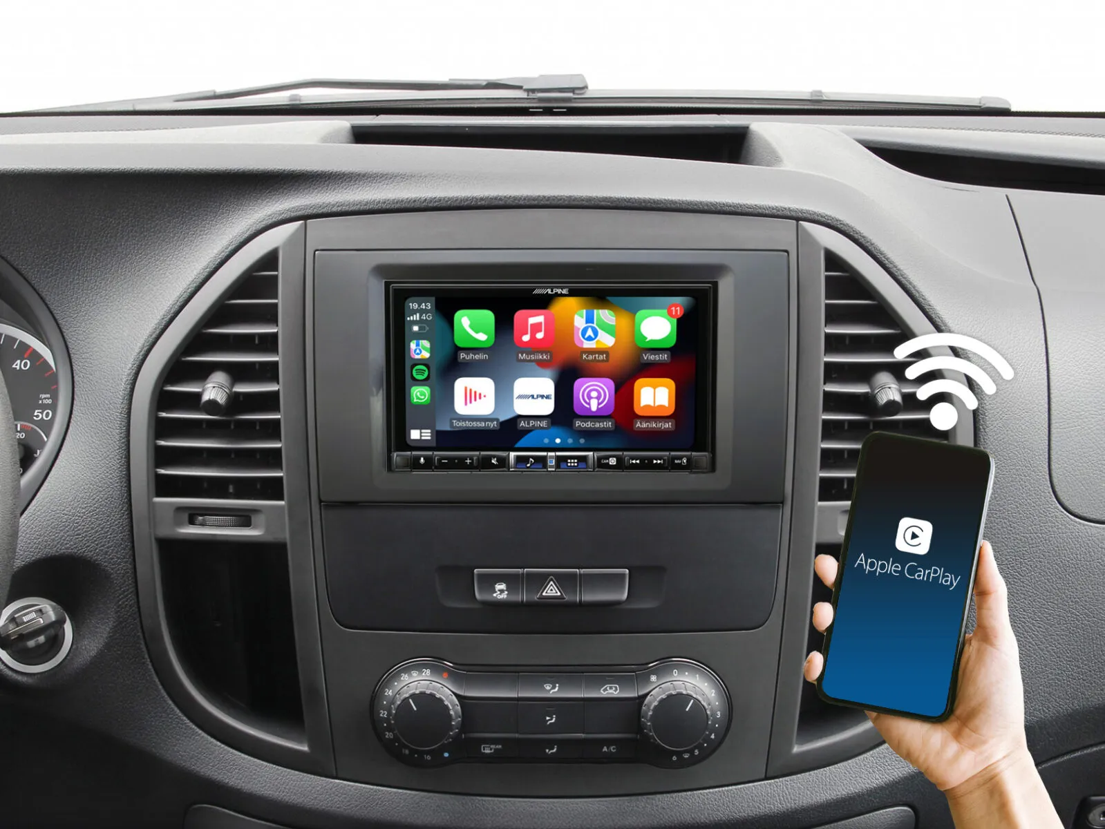 Alpine iLX-705D-W447