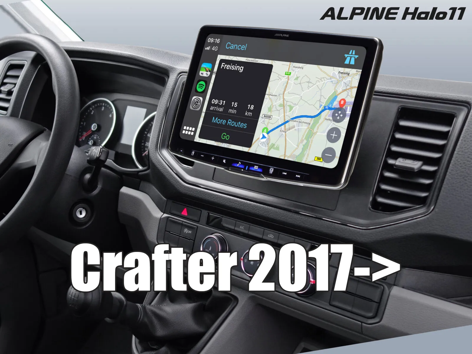 Alpine iLX-F115D-Crafter