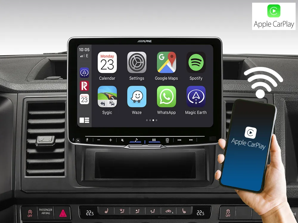 Alpine iLX-F905D-VWT6