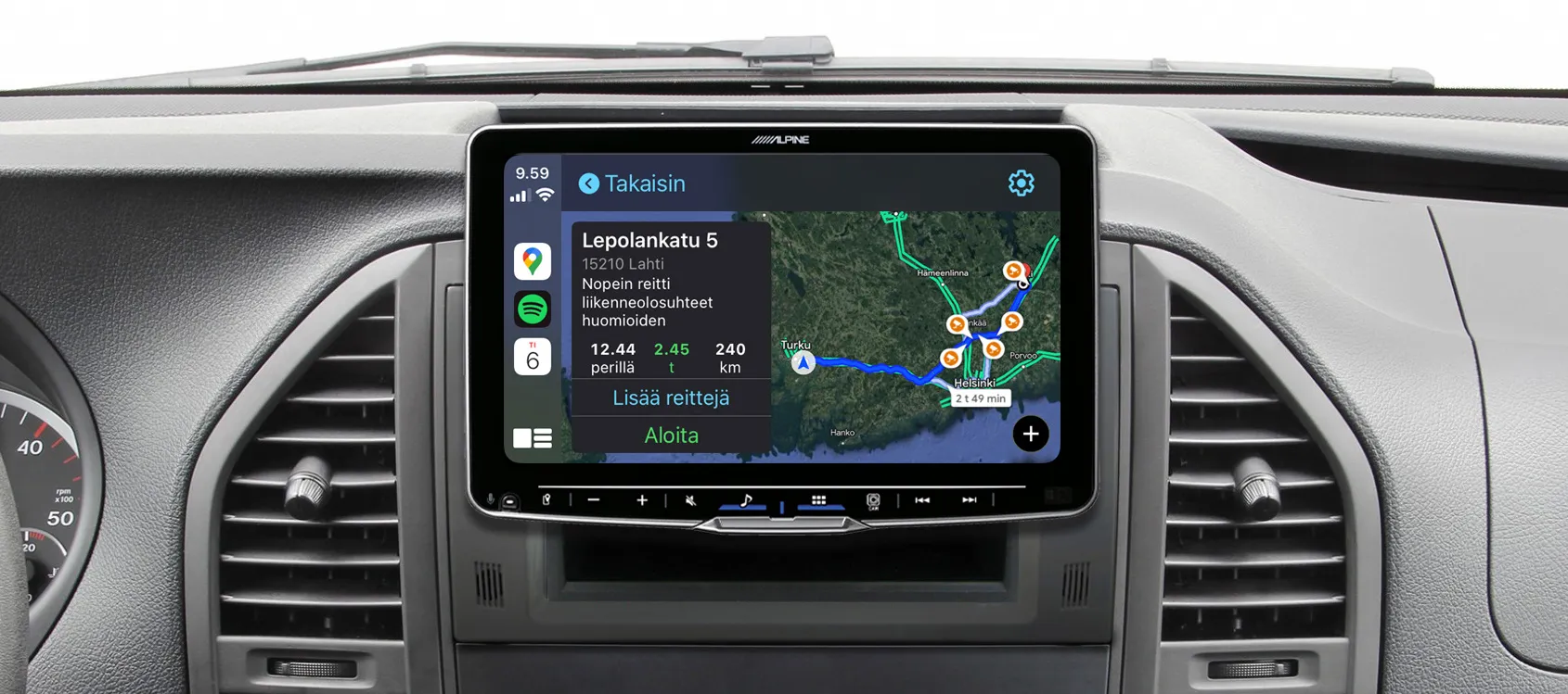 Alpine iLX-F905D-W447