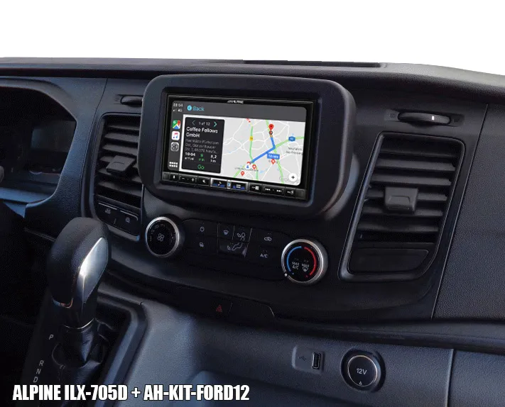 2-Din Kitti Ford Transit MK8 ja Custom 2018->