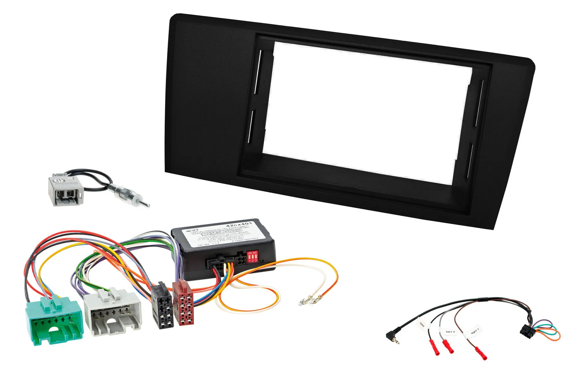 2din Kitti Volvo V70 2000-2004 MUSTA