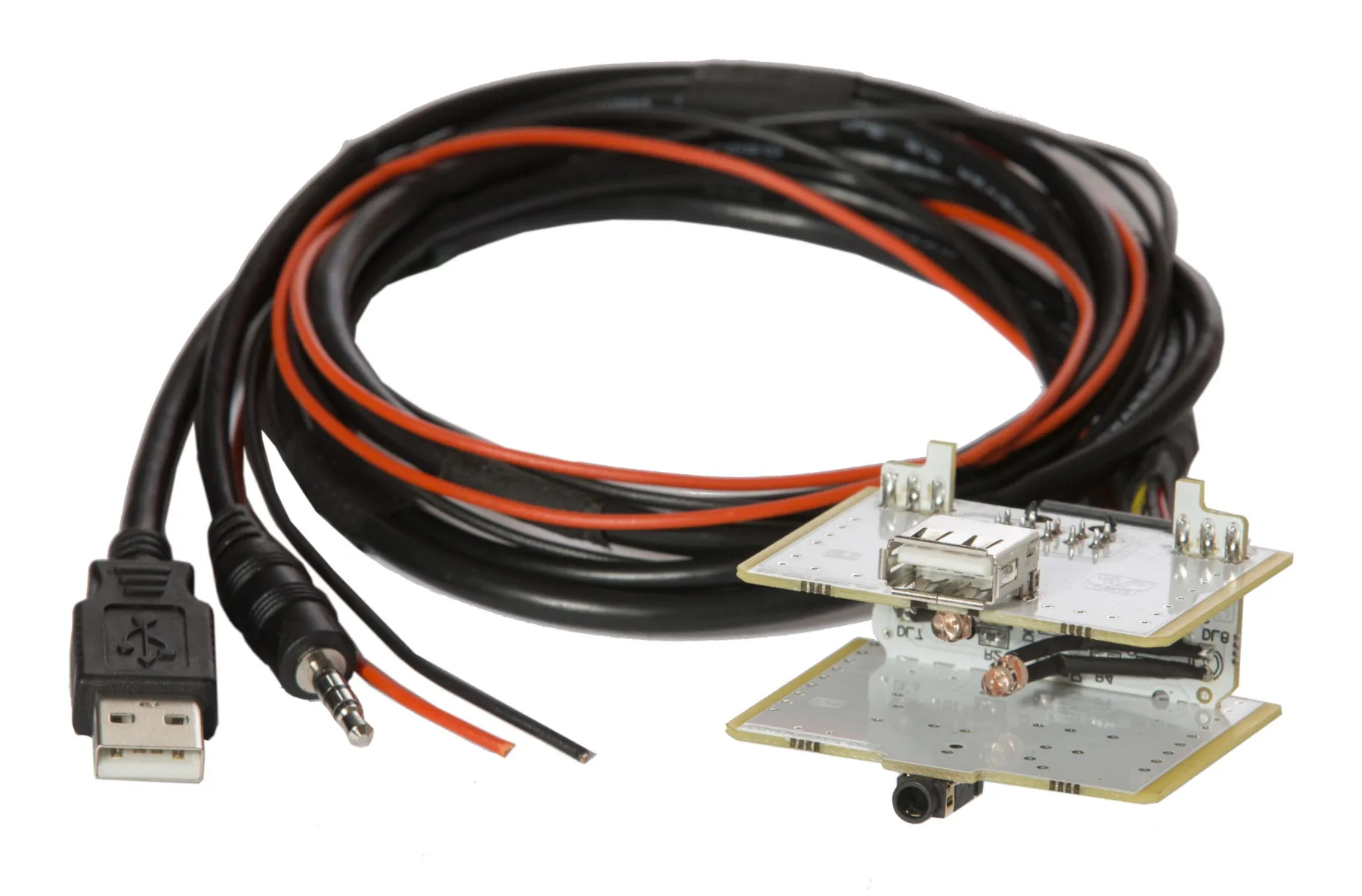 USB/Aux-adapteri Fiat 500L 2012-&amp;gt; Daily 14-&amp;gt;