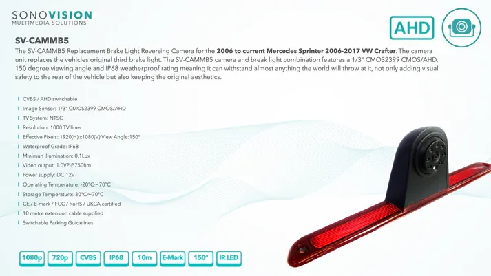 SonoVision SV-CAMMB5